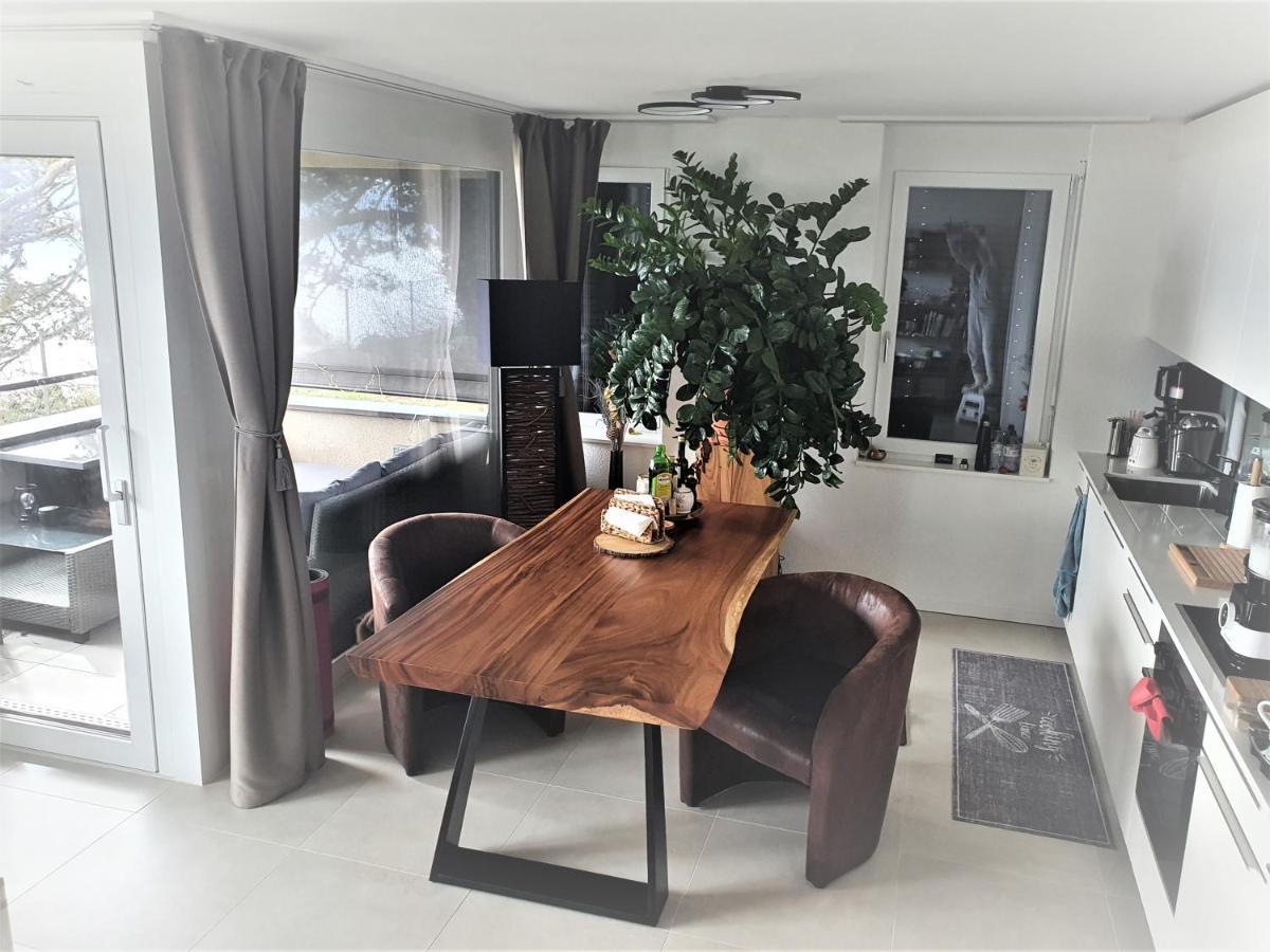 Wonderful View Of Lake Geneva Apartment Chardonne Ngoại thất bức ảnh